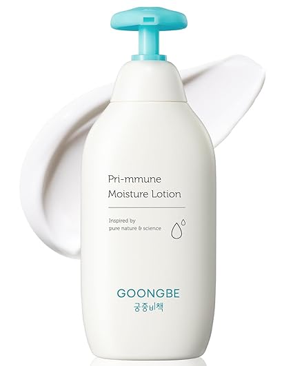 GOONGBE Pri - mmune Moisture Lotion - Hidratante corporal coreano para bebés (11.8 oz). - Quierox - Tienda Online