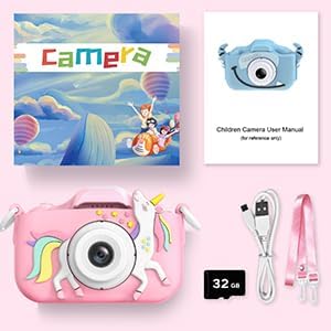 Goopow Juguetes de Cámara para Niñas de 3-8 Años con Cubierta Suave de Dibujos Animados - Quierox - Tienda Online