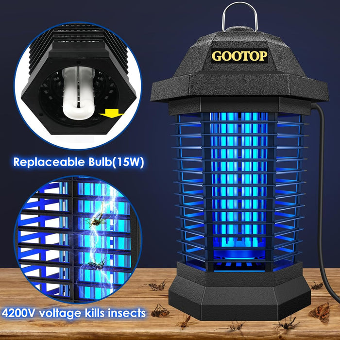 GOOTOP Exterminador de insectos para exteriores - Quierox - Tienda Online