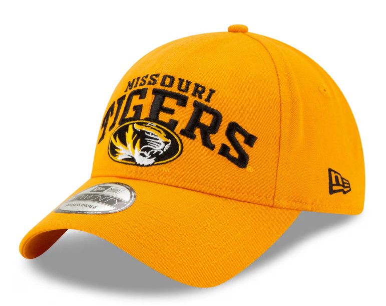 Gorra ajustable 9TWENTY con logo en arco sobre los Missouri Tigers dorados de New Era - Quierox - Tienda Online