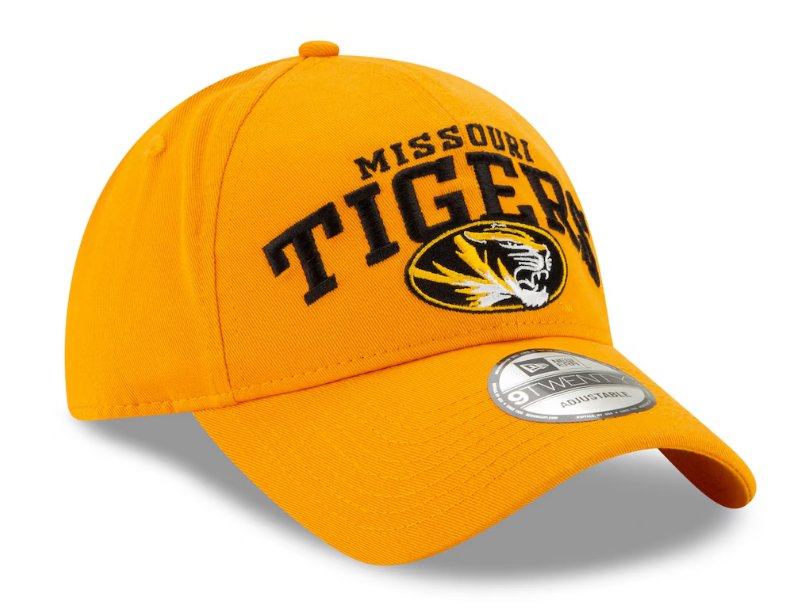 Gorra ajustable 9TWENTY con logo en arco sobre los Missouri Tigers dorados de New Era - Quierox - Tienda Online