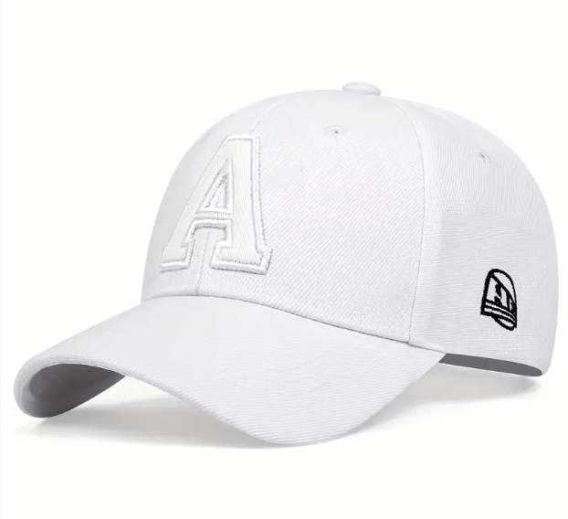 Gorra de béisbol con bordado de letras A, gorro de Hip Hop a la moda - Quierox - Tienda Online