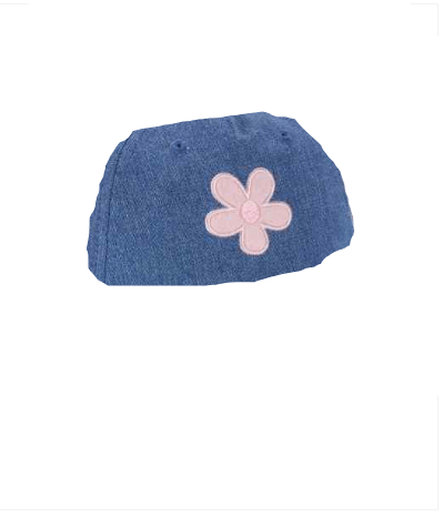 Gorra de béisbol de cambray con flores - Quierox - Tienda Online