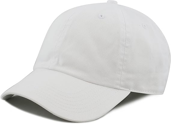 Gorra de béisbol lisa de algodón y mezclilla de perfil bajo lavado para niños UPF 50+ - Quierox - Tienda Online