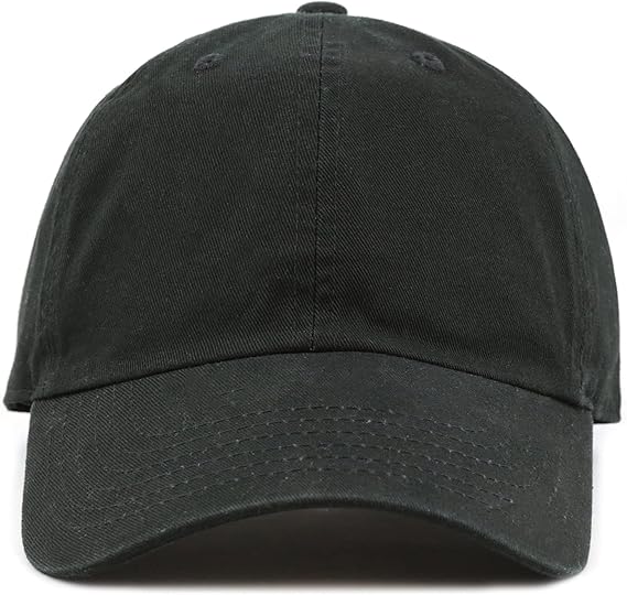 Gorra de béisbol lisa de algodón y mezclilla de perfil bajo lavado para niños UPF 50+ - Quierox - Tienda Online