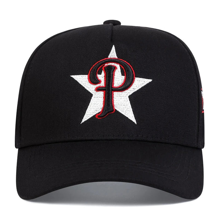 Gorra de béisbol unisex con bordado de la letra P, ajustables, deportiva - Quierox - Tienda Online