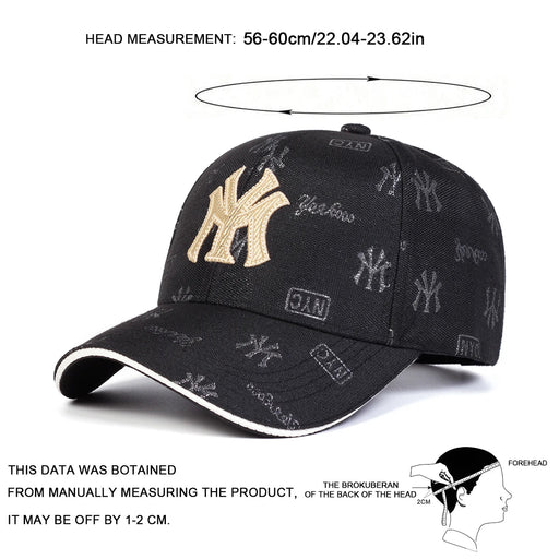 Gorra de béisbol unisex con letras bordadas, gorras casuales ajustables para exteriores - Quierox - Tienda Online