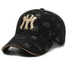Gorra de béisbol unisex con letras bordadas, gorras casuales ajustables para exteriores - Quierox - Tienda Online