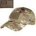 Gorra de bola con 1 parches militares, gorra táctica ajustable de camuflaje - Quierox - Tienda Online