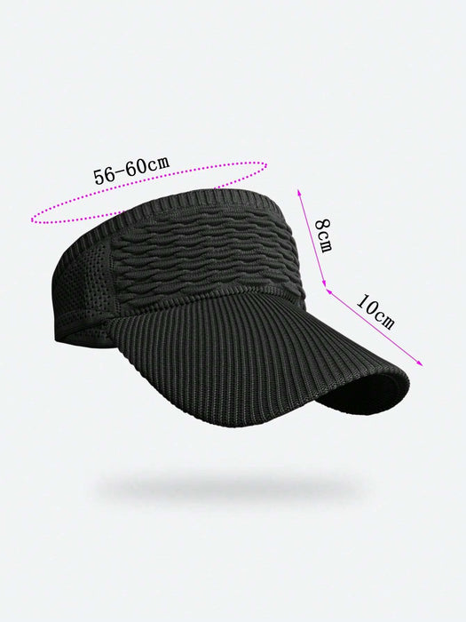 Gorra de punto con visera plegable 3D de ala para protección solar para mujer - Quierox - Tienda Online