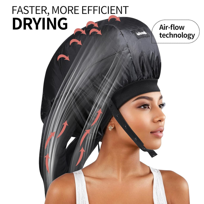 Gorra de Secador con Capacidad Amplia para el Estilo Rápido de Rizos - Quierox - Tienda Online