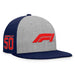 Gorra Henley estructurada ajustable del Gran Premio de Estados Unidos de Fórmula 1 2024 - Azul marino - Quierox - Tienda Online