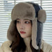 Gorro de aviador GIBZ para mujer, gorro de invierno de felpa con protección para las orejas - Quierox - Tienda Online