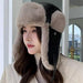 Gorro de aviador GIBZ para mujer, gorro de invierno de felpa con protección para las orejas - Quierox - Tienda Online