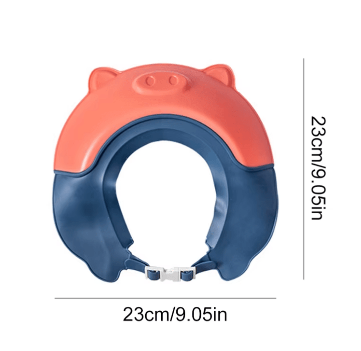 Gorro de baño de ducha con champú para niños, gorro suave protector para lavar el cabello para niños - Quierox - Tienda Online