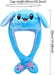 Gorro de conejo con orejas móviles y saltadores de Umbresen gorro de peluche divertido para niños - Quierox - Tienda Online