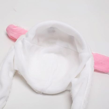 Gorro de conejo con orejas móviles y saltadores de Umbresen gorro de peluche divertido para niños - Quierox - Tienda Online