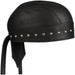 Gorro de cuero de oveja en piel de oveja en negro Sudor Head Wraps Studded - Quierox - Tienda Online