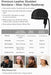 Gorro de cuero de oveja en piel de oveja en negro Sudor Head Wraps Studded - Quierox - Tienda Online