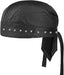 Gorro de cuero de oveja en piel de oveja en negro Sudor Head Wraps Studded - Quierox - Tienda Online