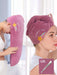 Gorro de ducha y toalla de microfibra suave: gorro de secado rápido para mujer - Quierox - Tienda Online