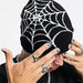 Gorro de estilo callejero para hombres con estampado de tela de araña de Halloween - Quierox - Tienda Online
