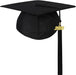 Gorro de graduación unisex Newrara con acabado mate y borla año 2025 - Quierox - Tienda Online