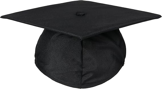 Gorro de graduación unisex Newrara con acabado mate y borla año 2025 - Quierox - Tienda Online