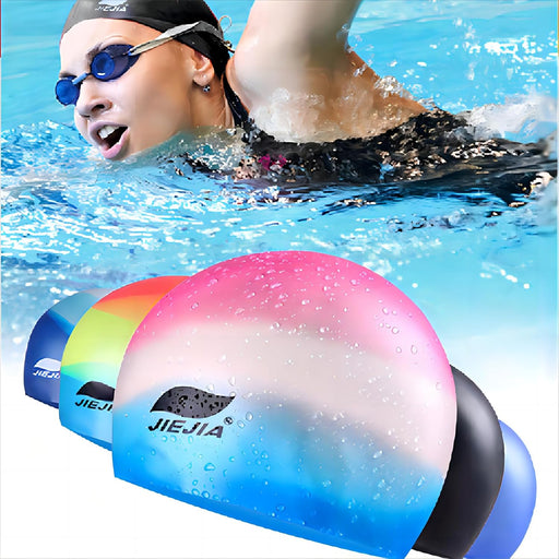 Gorro de natación de silicona para mujeres y hombres - Quierox - Tienda Online