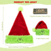 Gorro de Papá Noel unisex para adultos del Grinch de terciopelo - Quierox - Tienda Online