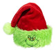 Gorro de Papá Noel unisex para adultos del Grinch de terciopelo - Quierox - Tienda Online