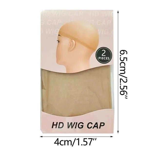 Gorro de peluca transpirable de piel fina, superligero y antideslizante, con 2 redecilla transparentes - Quierox - Tienda Online