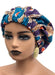 Gorro revisable de seda satinada con patrón Ankara de doble capa - Quierox - Tienda Online