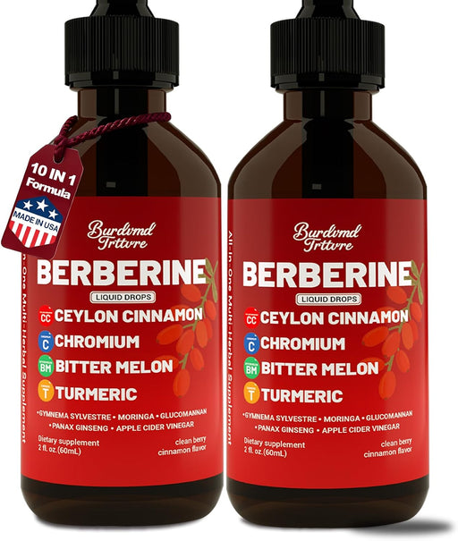 Gotas de berberina con suplemento de canela de Ceilán para la salud inmunológica - Quierox - Tienda Online