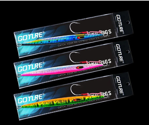 Goture-señuelo para pesca vertical, 3 unidades 100 g - Quierox - Tienda Online