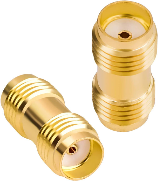 Goupchn Kit de adaptador SMA 6PCS SMA macho hembra extensión coaxial conector coaxial acoplador - Quierox - Tienda Online