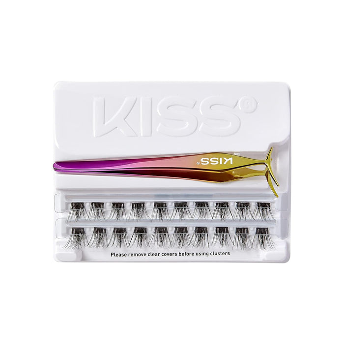 Grupos de Pestañas Spiky postizas KISS imPRESS Falsies, 16 mm, incluye 20 grupos - Quierox - Tienda Online