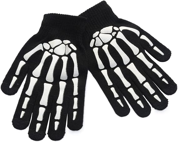 Guantes de calavera antideslizantes calentadores de manos, para niños - Quierox - Tienda Online