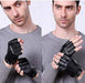 Guantes de conducción sin dedos, de piel sintética, para deportes al aire libre - Quierox - Tienda Online