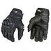 Guantes de cuero para motociclista, guantes protectores de fibra de carbono para hombre - Quierox - Tienda Online