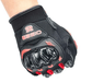 Guantes de motociclista para hombre, transpirables, con protección para el motorista - Quierox - Tienda Online