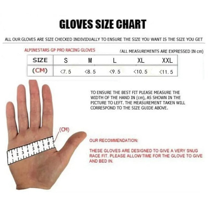 Guantes de motocross de dedo completo AIR Racing, carreras,unisex, ciclismo - Quierox - Tienda Online