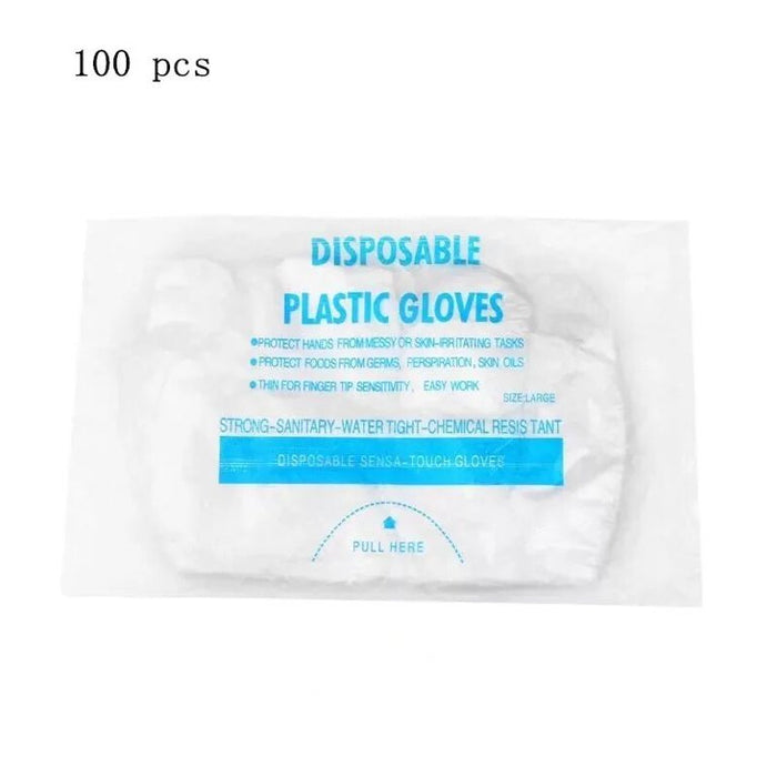 Guantes desechables de plástico para comida, manoplas ecológicas para restaurantel, 100 unids - Quierox - Tienda Online