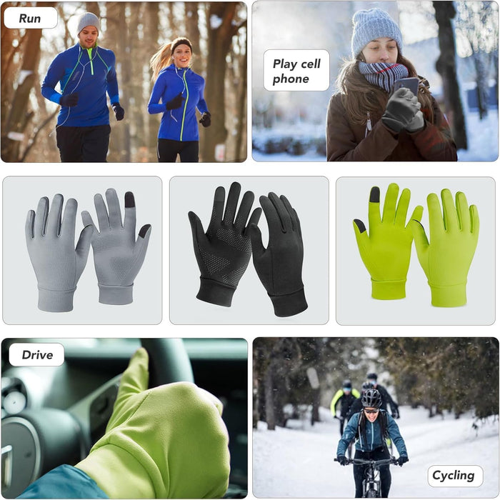 Guantes para correr Unigear, antideslizantes y ligeros con pantalla táctil, para ciclismo - Quierox - Tienda Online
