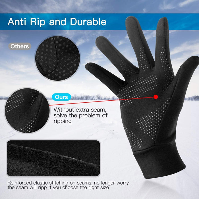 Guantes para correr Unigear, antideslizantes y ligeros con pantalla táctil, para ciclismo - Quierox - Tienda Online