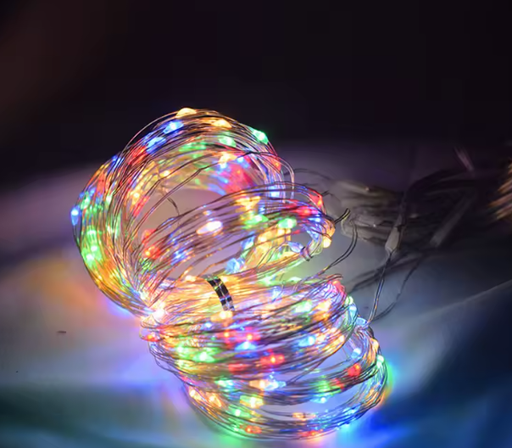Guirnalda de luces navideñas para cortinas para el hogar 3*3m 300led multicolor - Quierox - Tienda Online