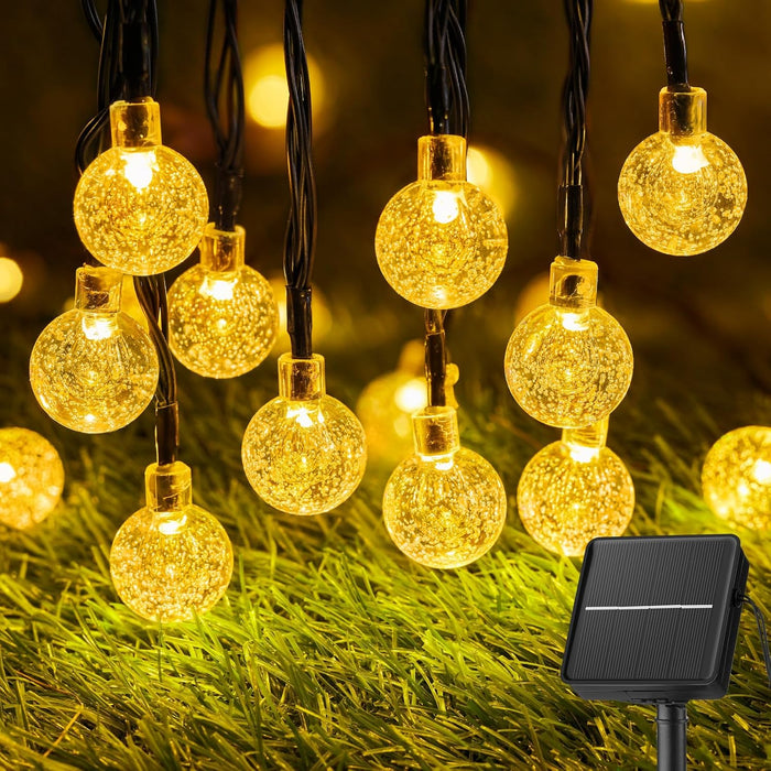 Guirnalda de luces solares para exteriores, luces de hadas solares con 8 modos - Quierox - Tienda Online