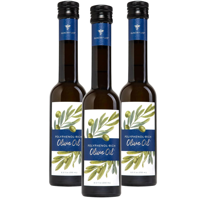 Gundry MD Aceite de Oliva Orgánico Extra Virgen Primera Prensa Fría Marroquí Rico en Polifenoles (Aceite de Oliva) - Quierox - Tienda Online