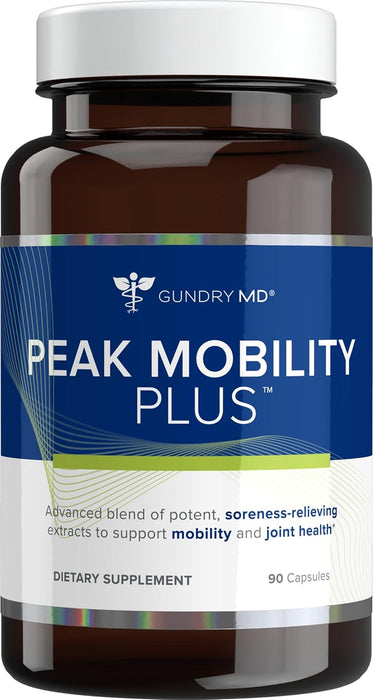 Gundry MD® Peak Mobility Plus Fórmula avanzada de apoyo para articulaciones y flexibilidad - Quierox - Tienda Online
