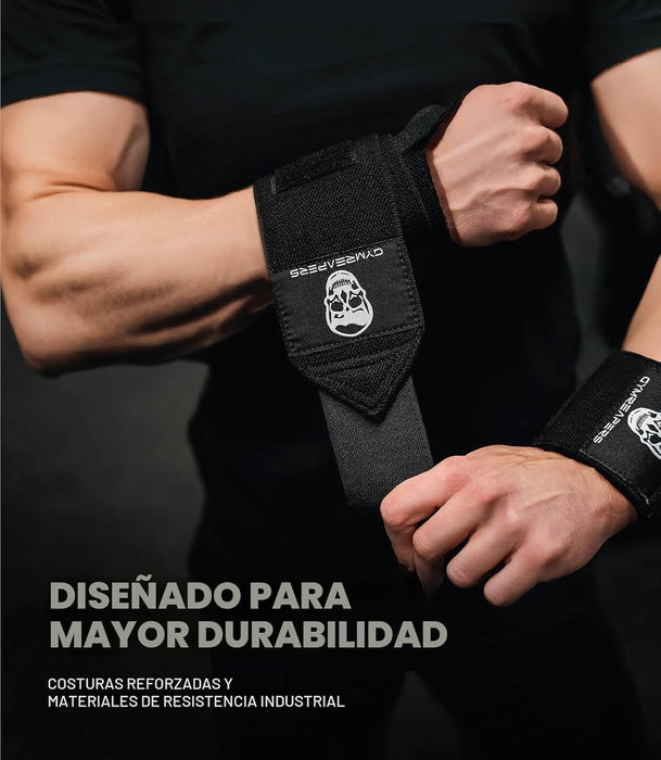Gymreapers Muñequeras de levantamiento de pesas de calidad profesional - Quierox - Tienda Online